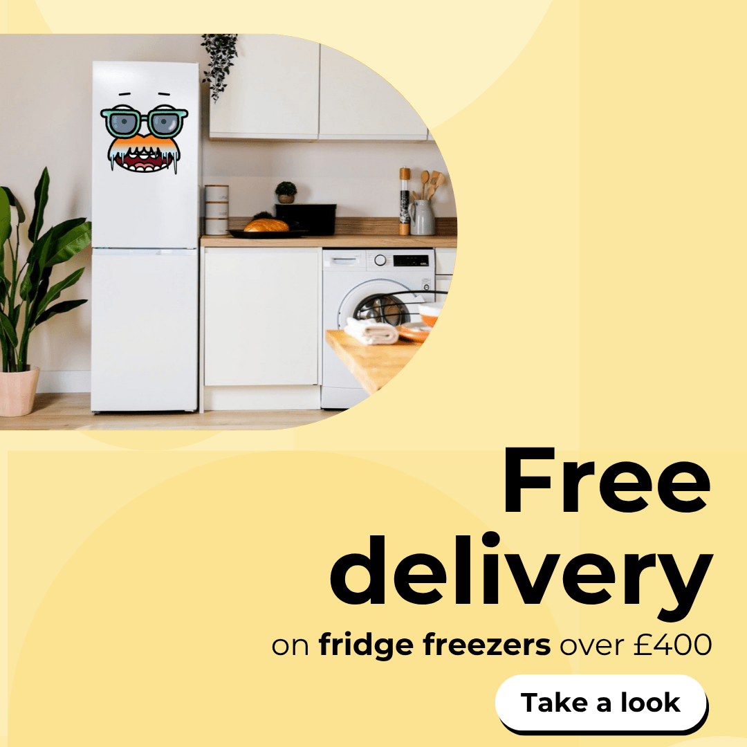 Free delivery on fridge freezers over £400